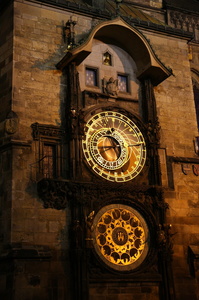 La fameuse horloge astronomique