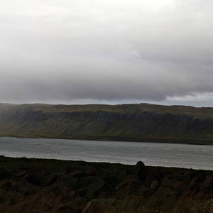 Westfjords dans la grisaille