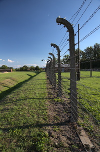 Clôture électrifiée Birkenau