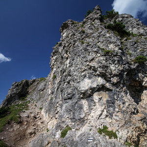 Pic rocheux vers Sarnia Skala